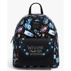 Loungefly Disney The Haunted Mansion Foolish Mortals Mini Backpack